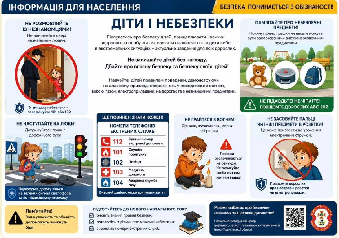 Пам'ятки для населення