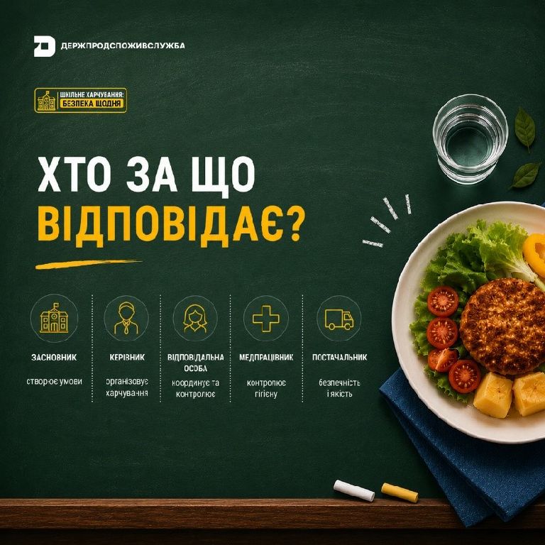 Шкільне харчування: хто за що відповідає?