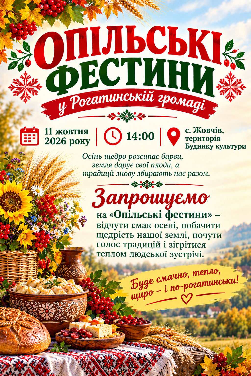 Запрошуємо на «Опільські фестини»